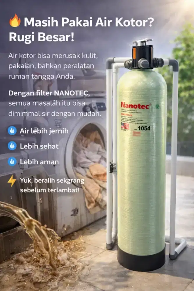 Filter Air Fiber Multifungsi untuk Semua Kebutuhan