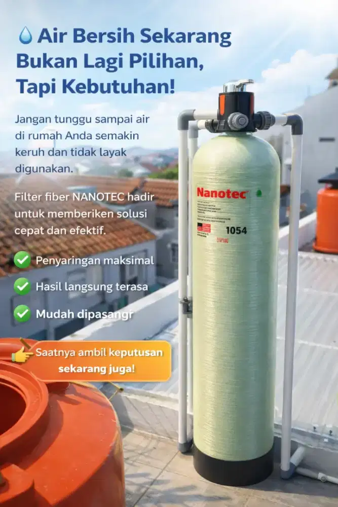 Jernihkan Air dalam Hitungan Detik