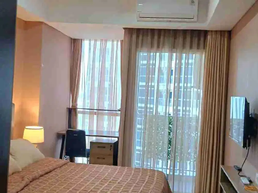 FOR RENT / SEWA Apart PACIFIC GARDEN 1BR Full Furnished, Di Samping BINUS Univ. Alam Sutera