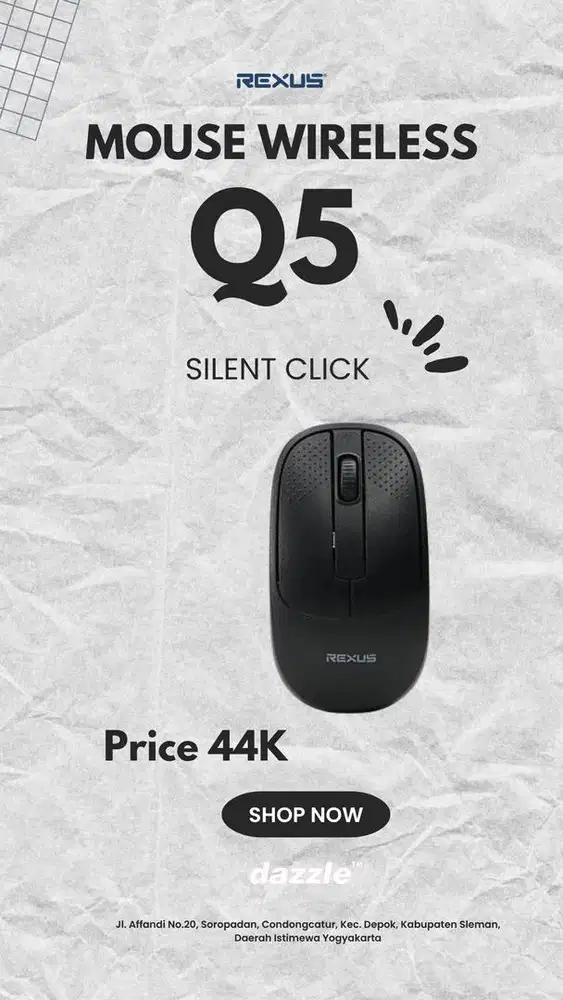 Rexus mouse wireless Q5