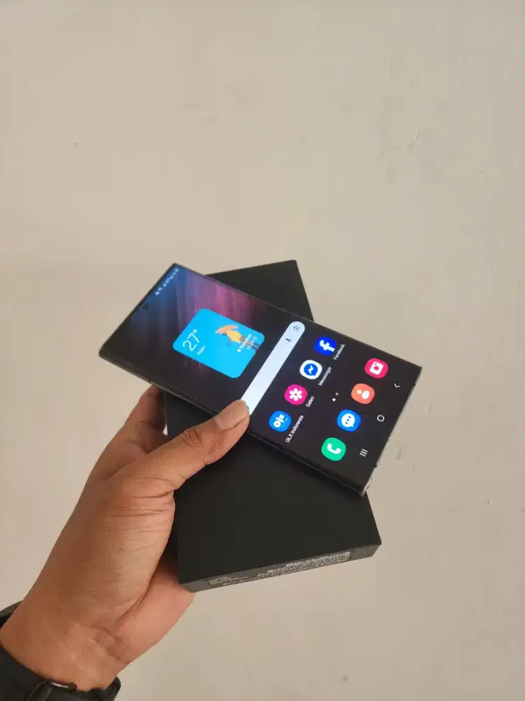 Samsung s22 ultra 5g 12/512gb cukai resmi fullset no minus
