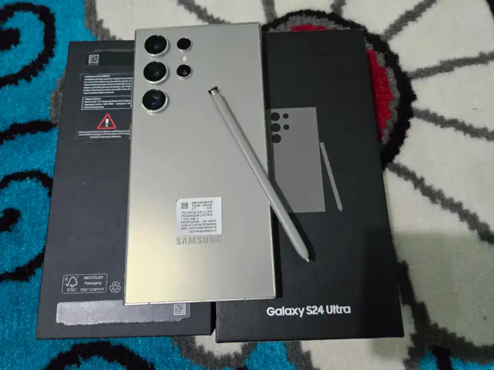 SAMSUNG S24 ULTRA RESMI SEIN INDO NORMAL ORIGINAL FULSET