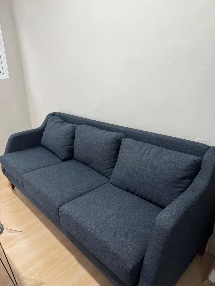 Sofa fabelio original 3 tiga seat navy