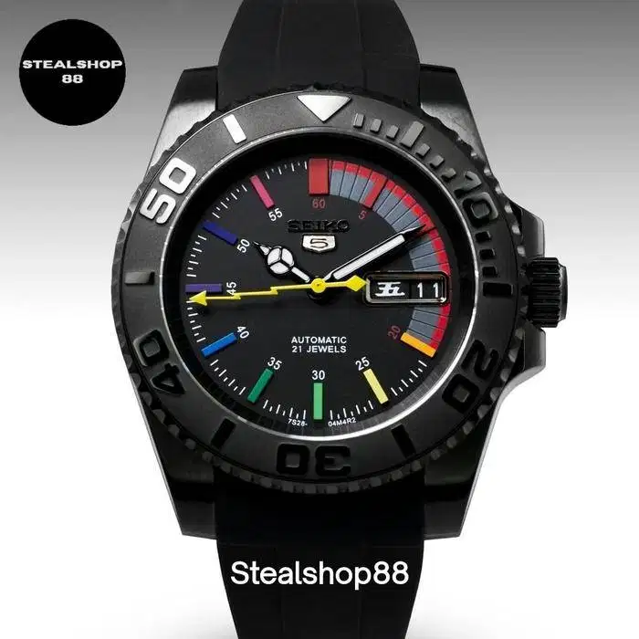 Seiko Submariner Stealth Rainbow NH36 DayDate SubmarinerIndo
