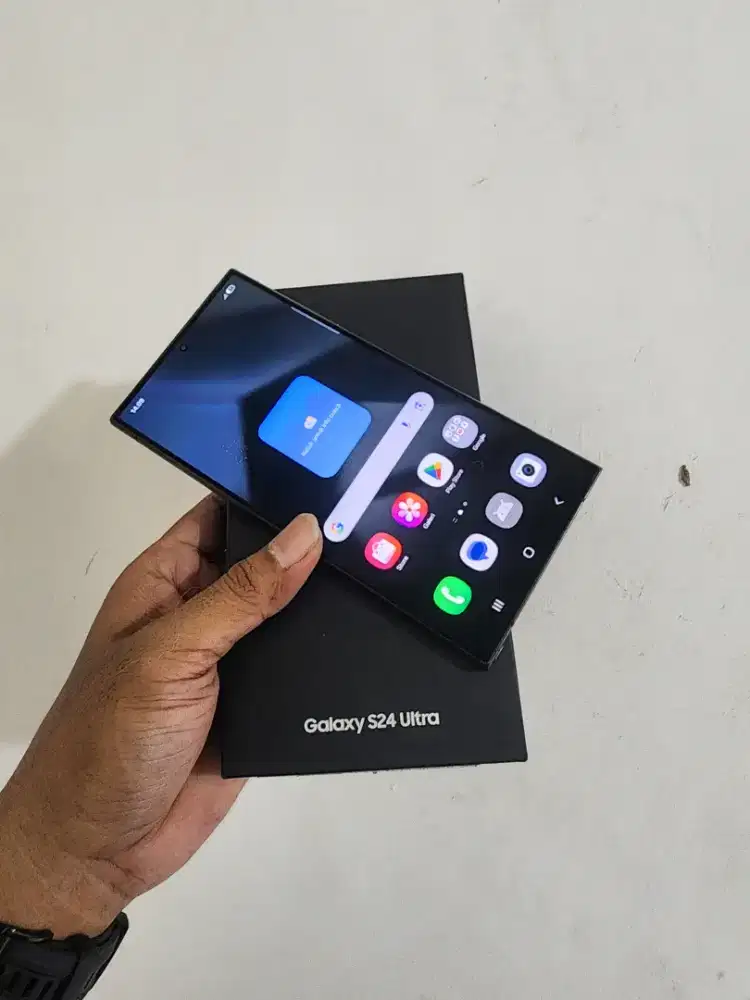 Samsung s24 ultra 5g 12/512gb sein fullset no minus normal 100% msh ok