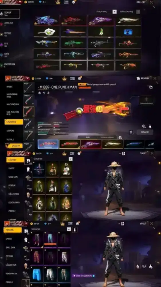 JUAL AKUN FF SULTAN BAGUS MURAH MERIAH AMANAH DAN TERPERCAYA