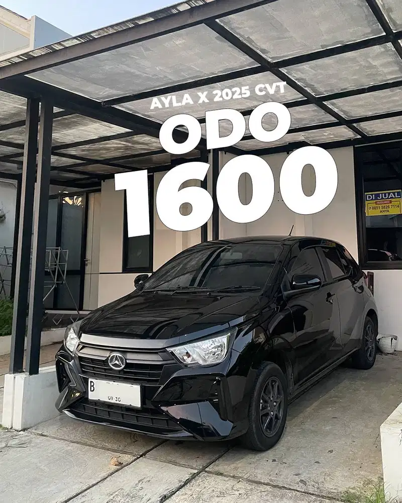 AYLA X CVT - SUPER MURAH KM RENDAH