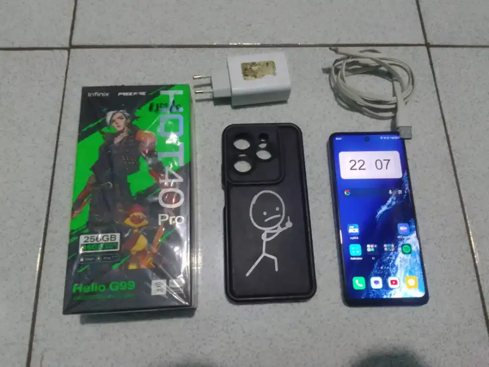 Infinix Hot 40 pro (mau nyari kembalian)