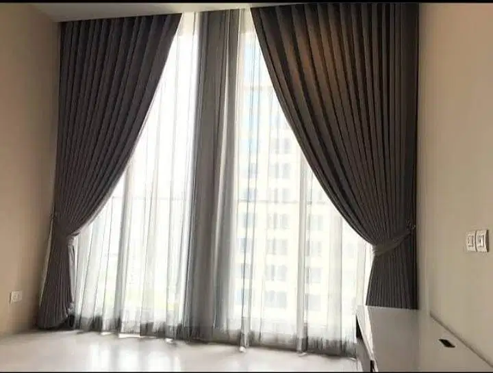 Pasang Tirai Gorden Jendela Gordyn Mewah Hordeng Model Terbaru Murah