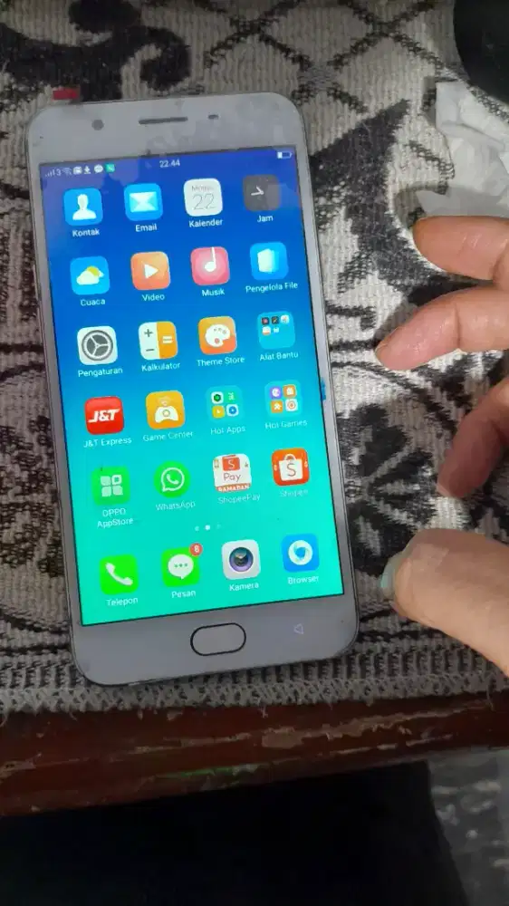 Oppo F1s warna pink 3/32GB