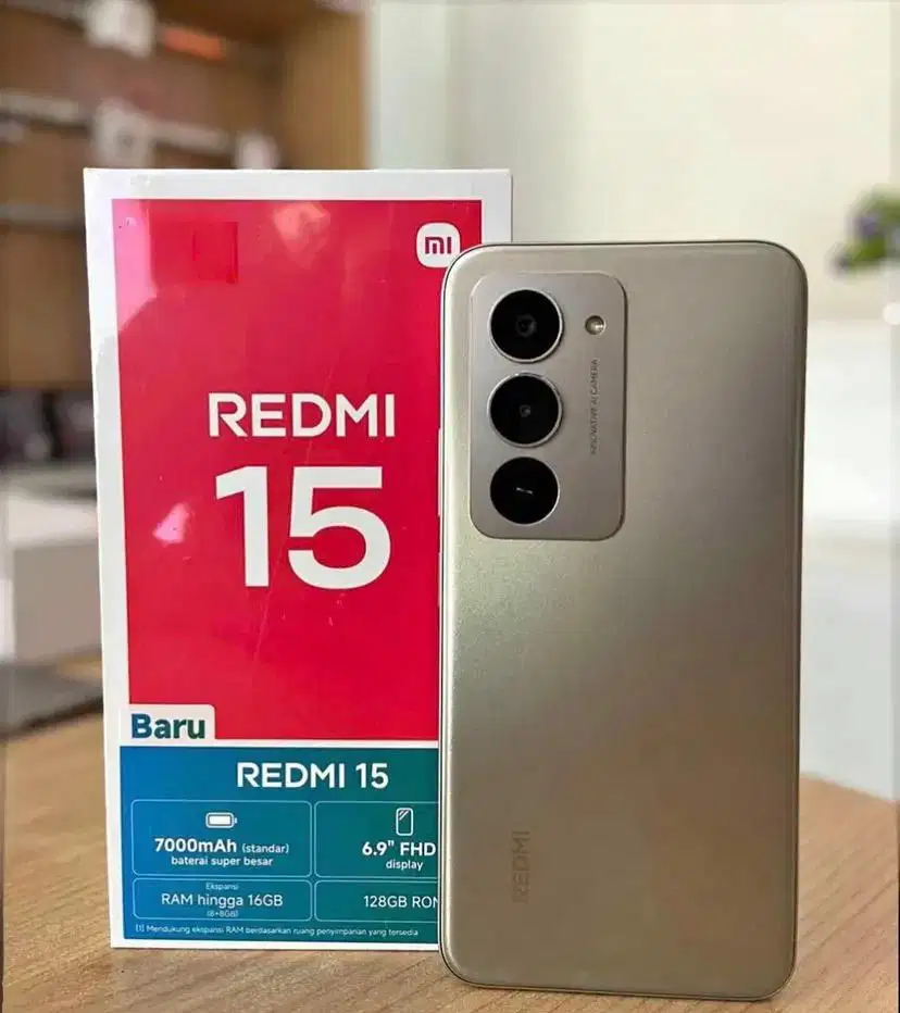 promo redmi 15 8/128