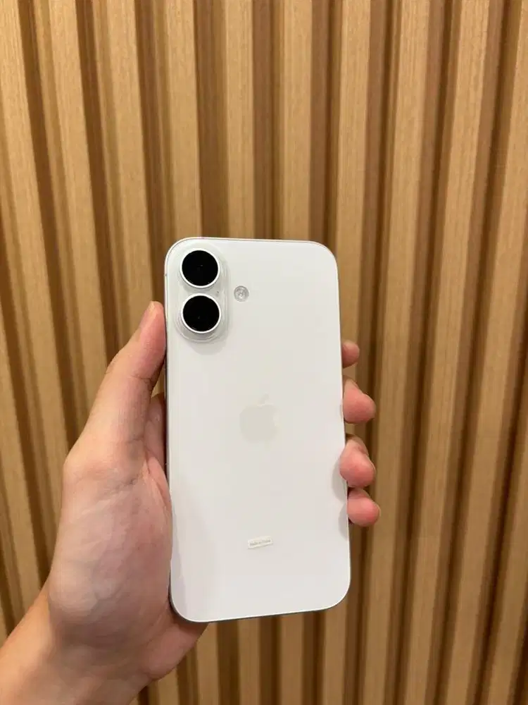 Iphone 16 128Gb white ex digimap garansi on