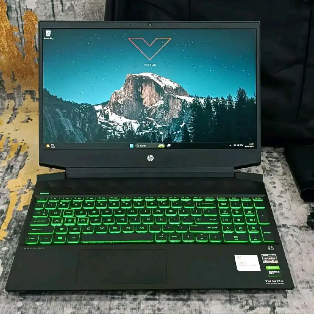 HP Pavilion 15 Ryzen 5-5600H 16GB 512GB GTX 1650 4GB Full HD 144Hz