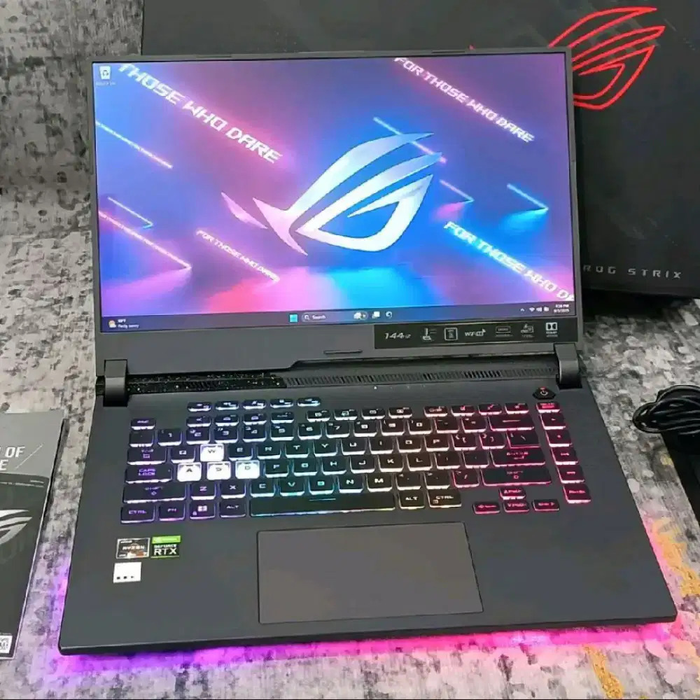 Asus ROG G513RC Ryzen 7-6800HS 16GB 512GB RTX 3050 4GB 95W 144Hz RGB