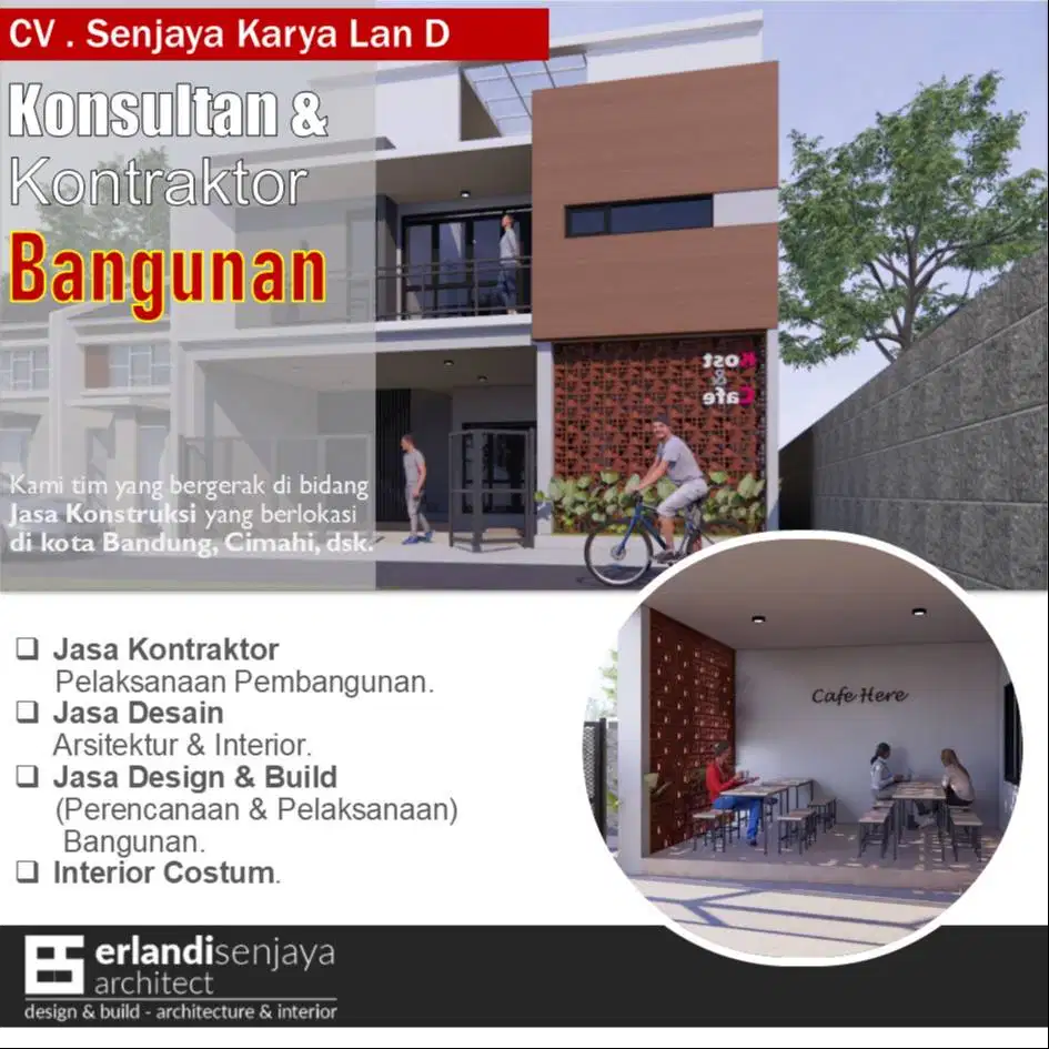 Jasa Arsitek & Interior/ Kontraktor/ Renovasi/ Tukang/ Kitchen set