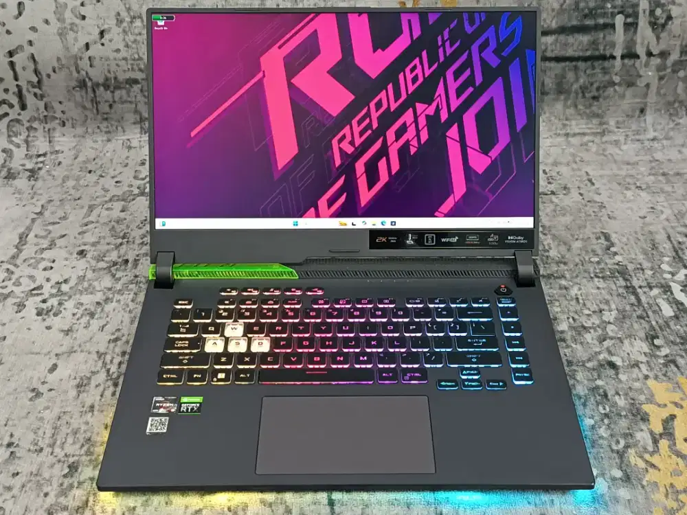 Asus ROG G513RM Ryzen 9-6900HX 16GB 512GB RTX 3060 6GB 140W WQHD 165Hz