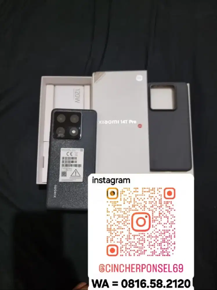 hp Xiaomi 14T pro 12/512 LIKENEW istimewa grns sampai 08 2027 BH 100%