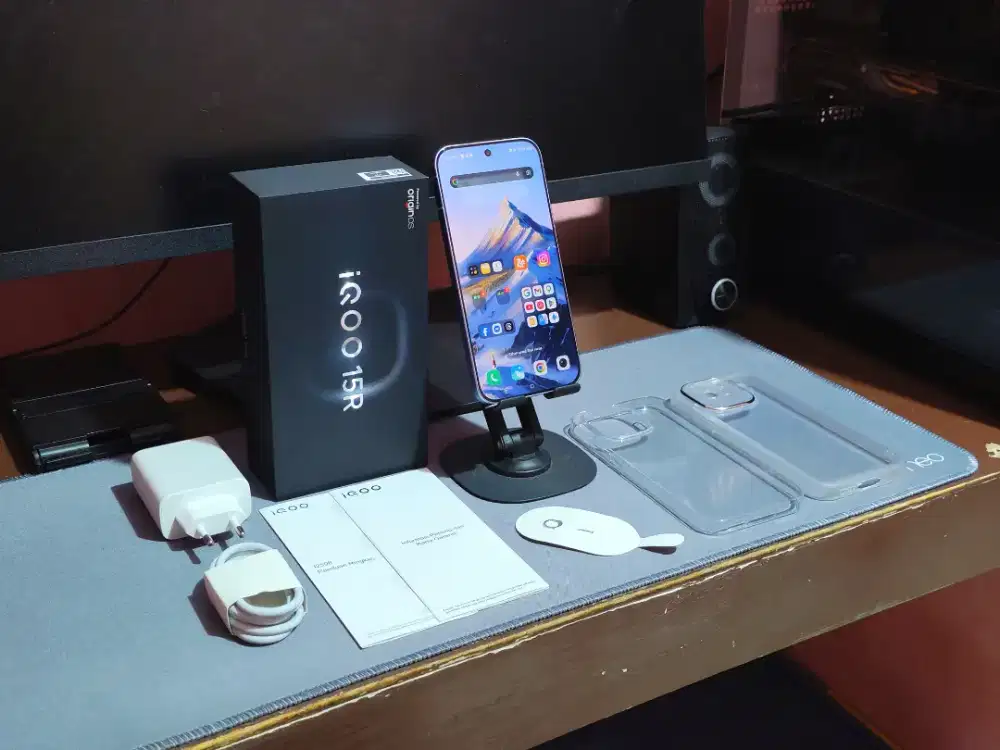 IQOO 15R 8/256gb like new fullset resmi !!!