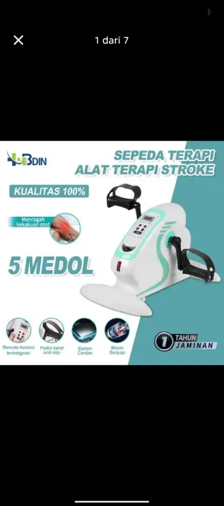SEPEDA ELEKTRIK ALAT TERAPI