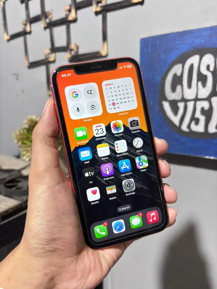 iPhone XR coral mulus alloperator