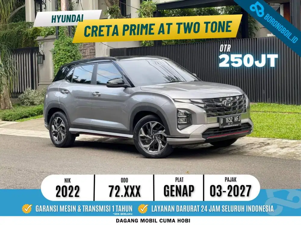 Hyundai Creta Prime AT 2022 Silver