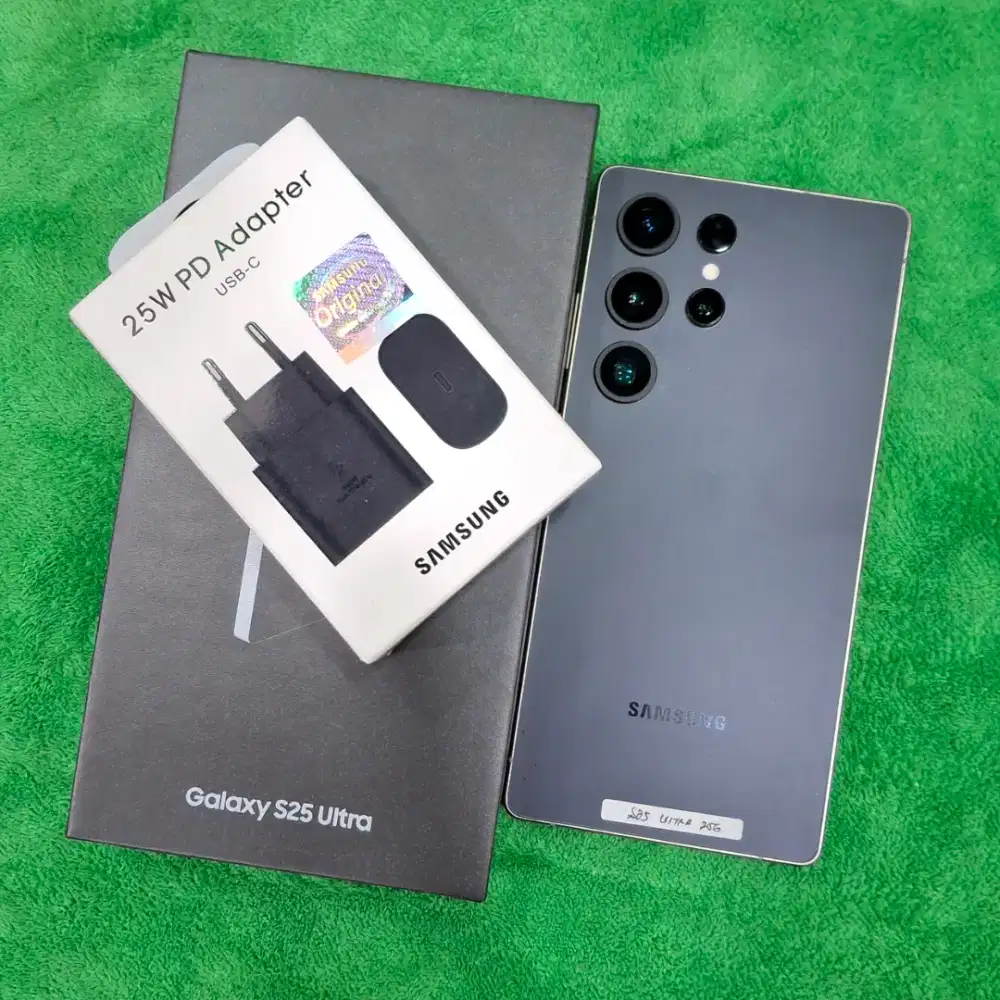 Samsung S25 Ultra 12/256gb SEIN Fullset ori Free Adapter