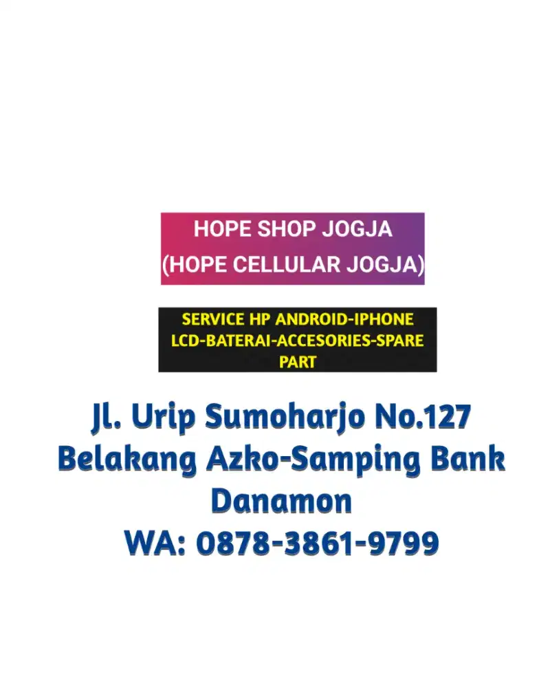 Service HP-Ganti Touchscreen-Baterai-LCD XIAOMI REDMI NOTE 8 PRO