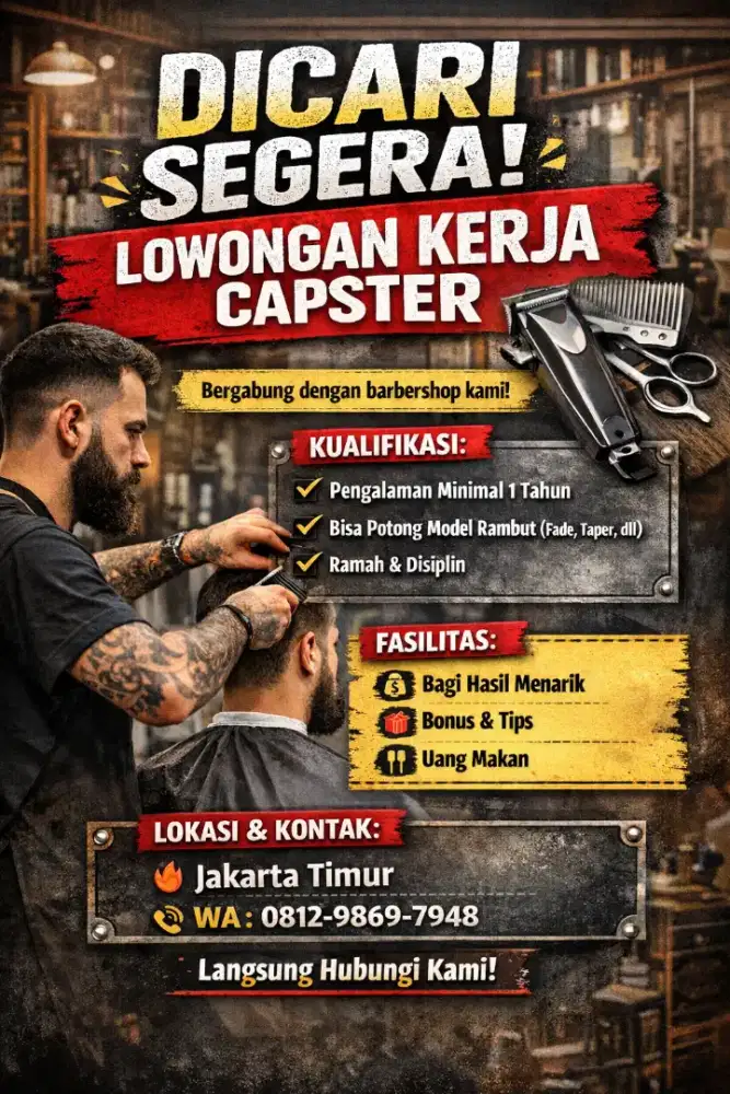 Loker capster segera