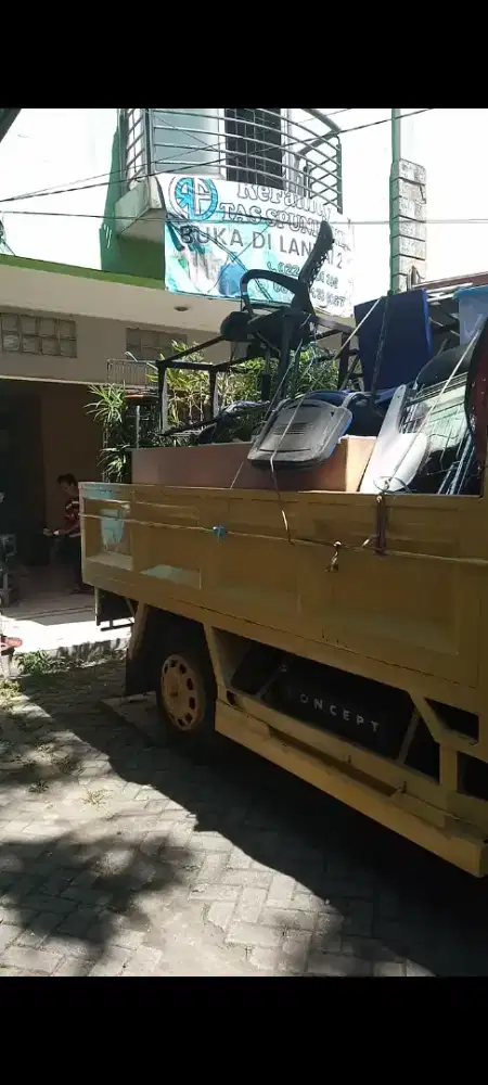 Jasa angkut & buang puing brangkal,tanah,kayu,daun,barang pindahan dll