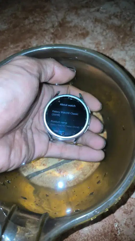 Samsung galaxy watch 6 classic 47mm.nego.cod sekarang.anti air normal