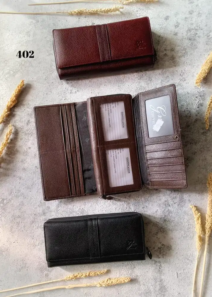 Dompet kulit asli  produk Indonesia