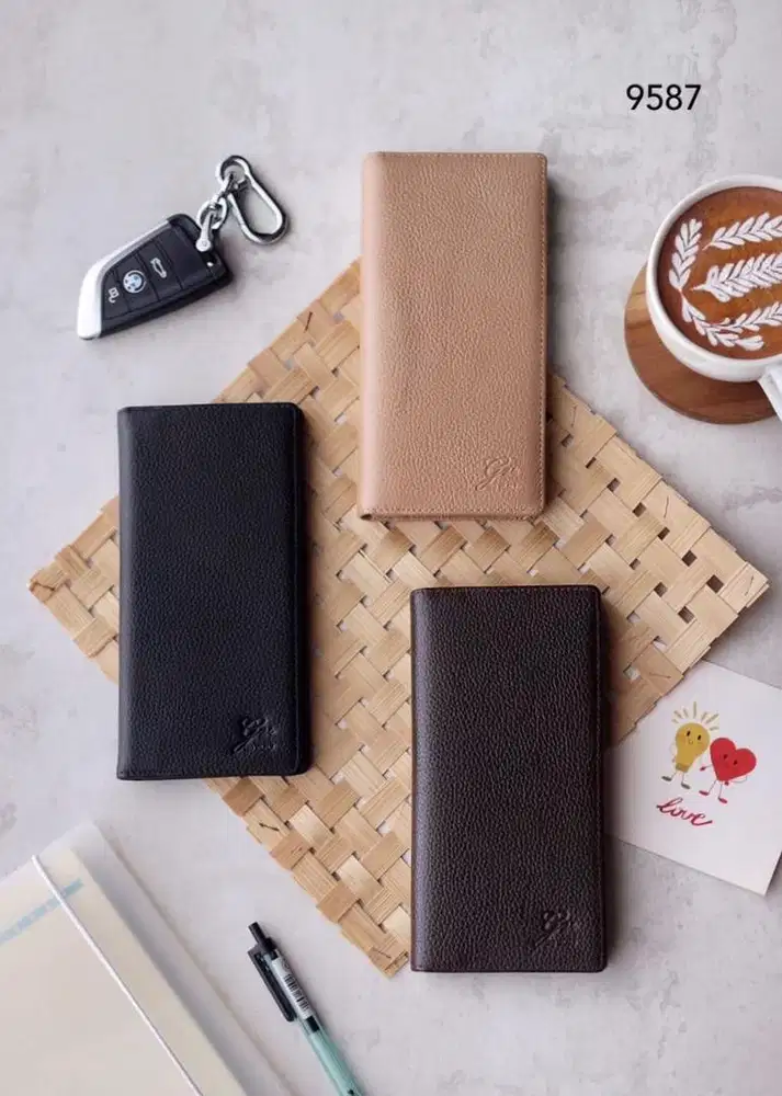 Dompet kulit asli  simpel
