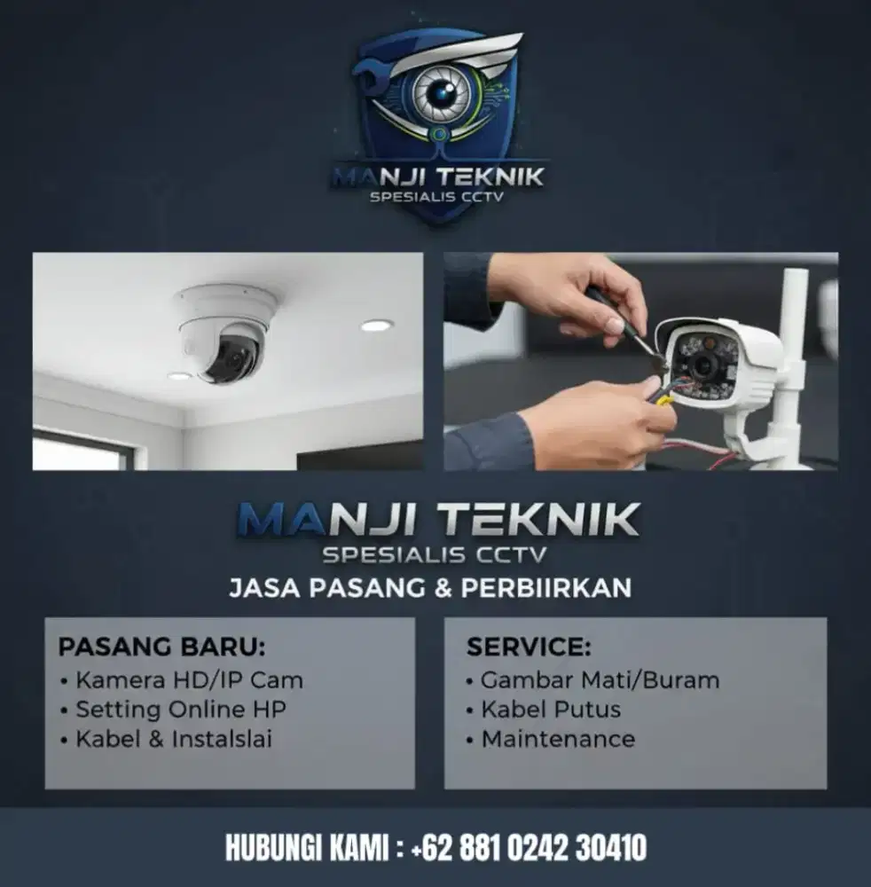 Jasa Pasang CCTV dan Dashcam Mobil