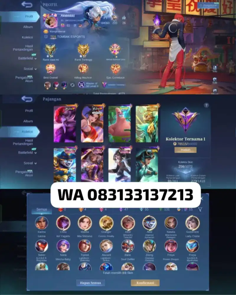 AKUN ML MURAH MERIAH