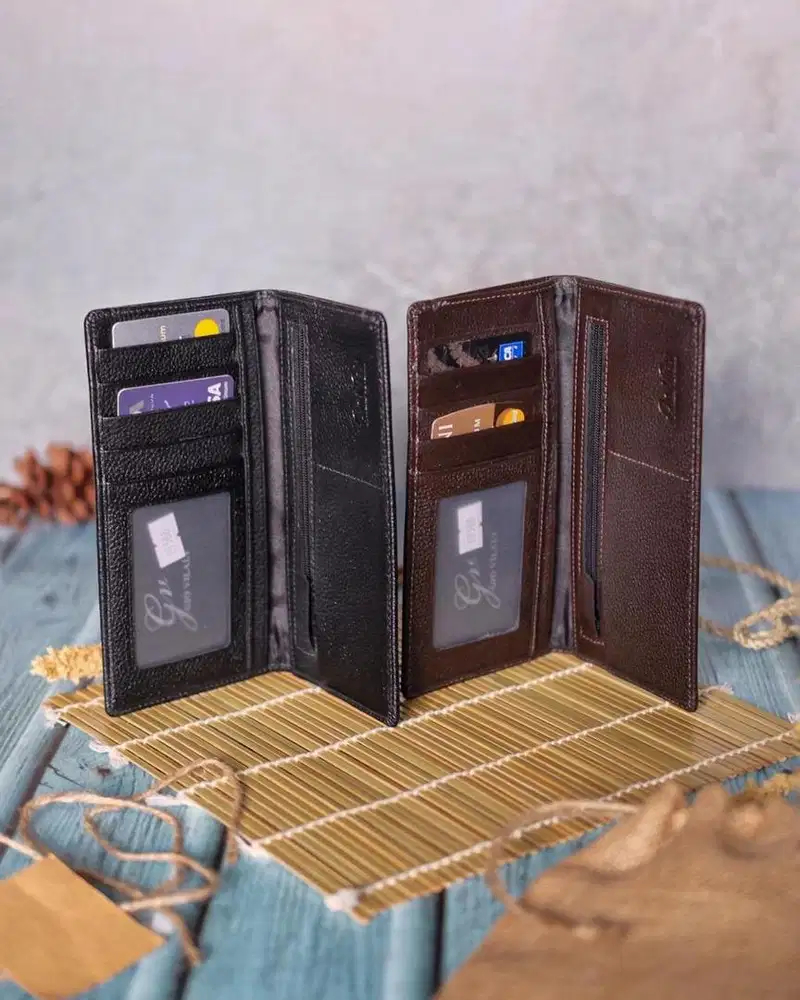 Dompet kulit minimalis tipis