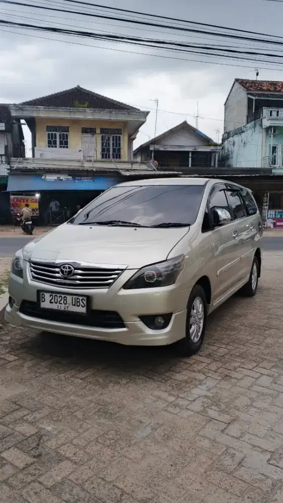 Innova 2.0 G manual tahun 2012