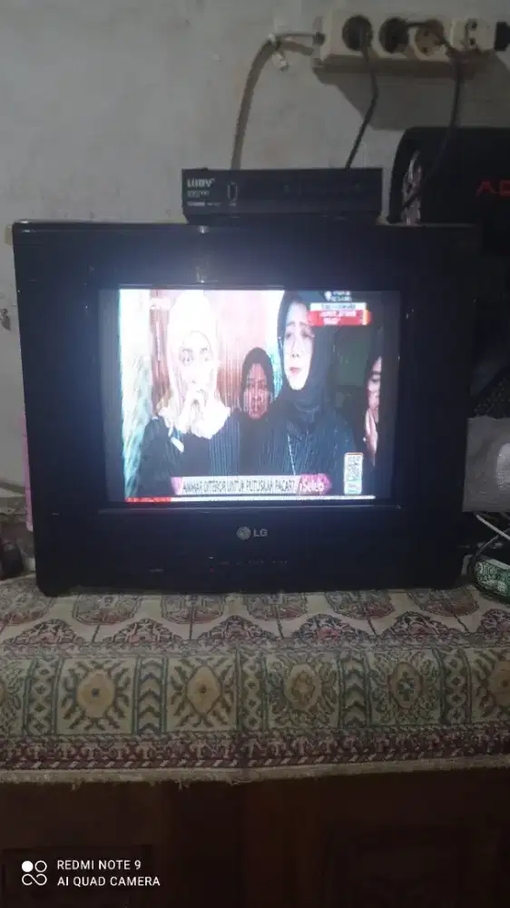 TV Tabung LG 14 Inch + STB Lubby