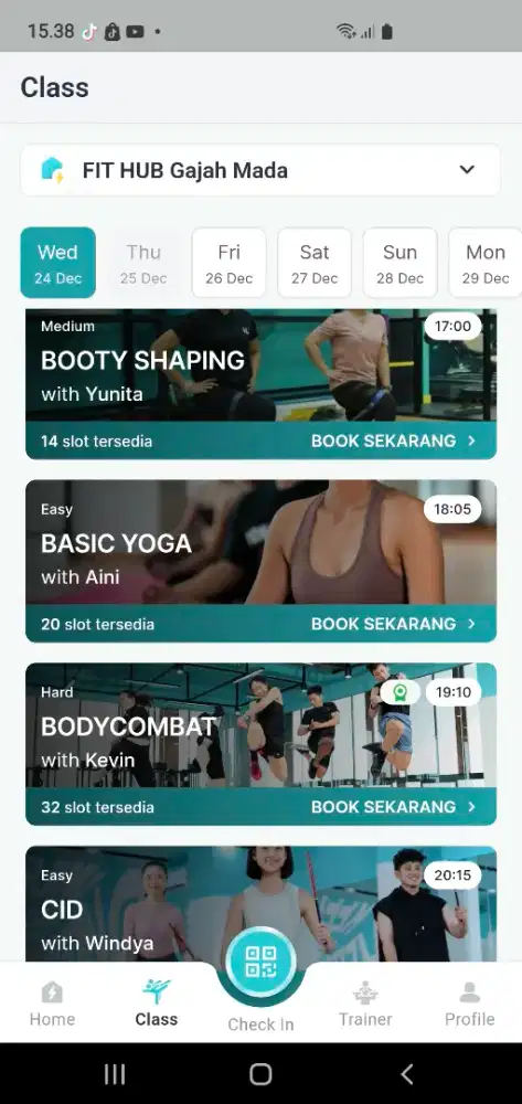 Jual Member Gym Fit Hub Gajahmada 7Bulan Dr Maret Ke 6 November Sale