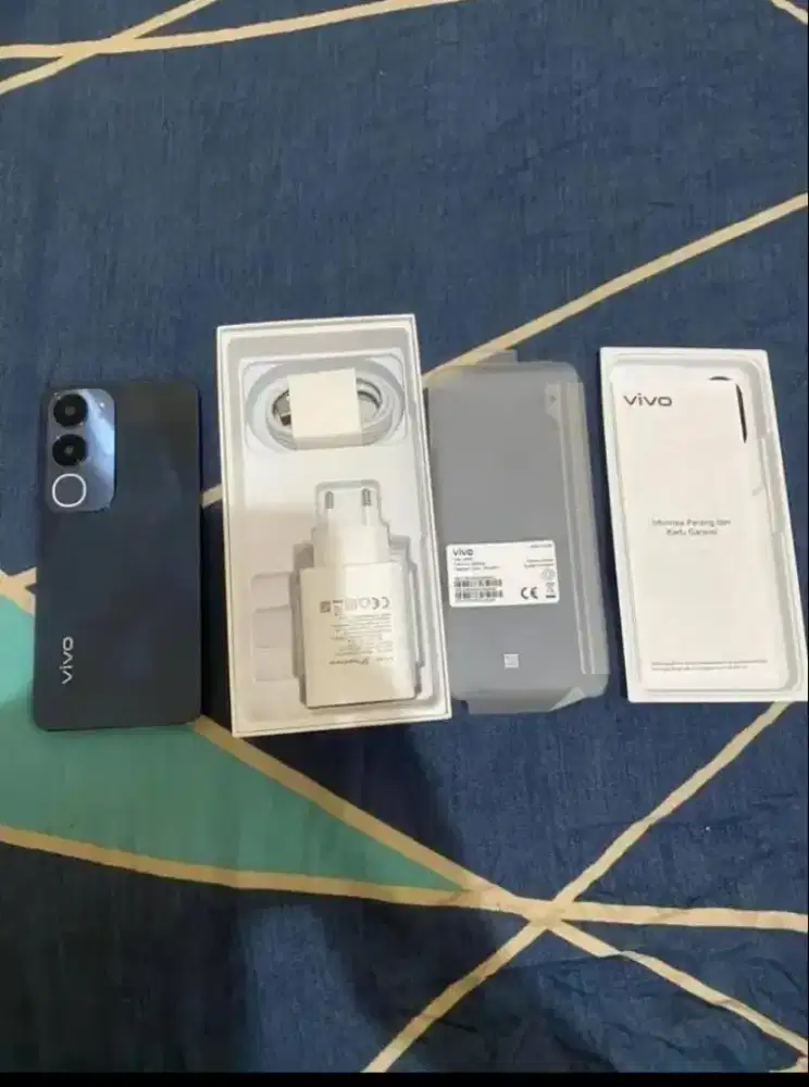VIVO Y19S RAM 6+6/128 MULUS FULLSET ORI