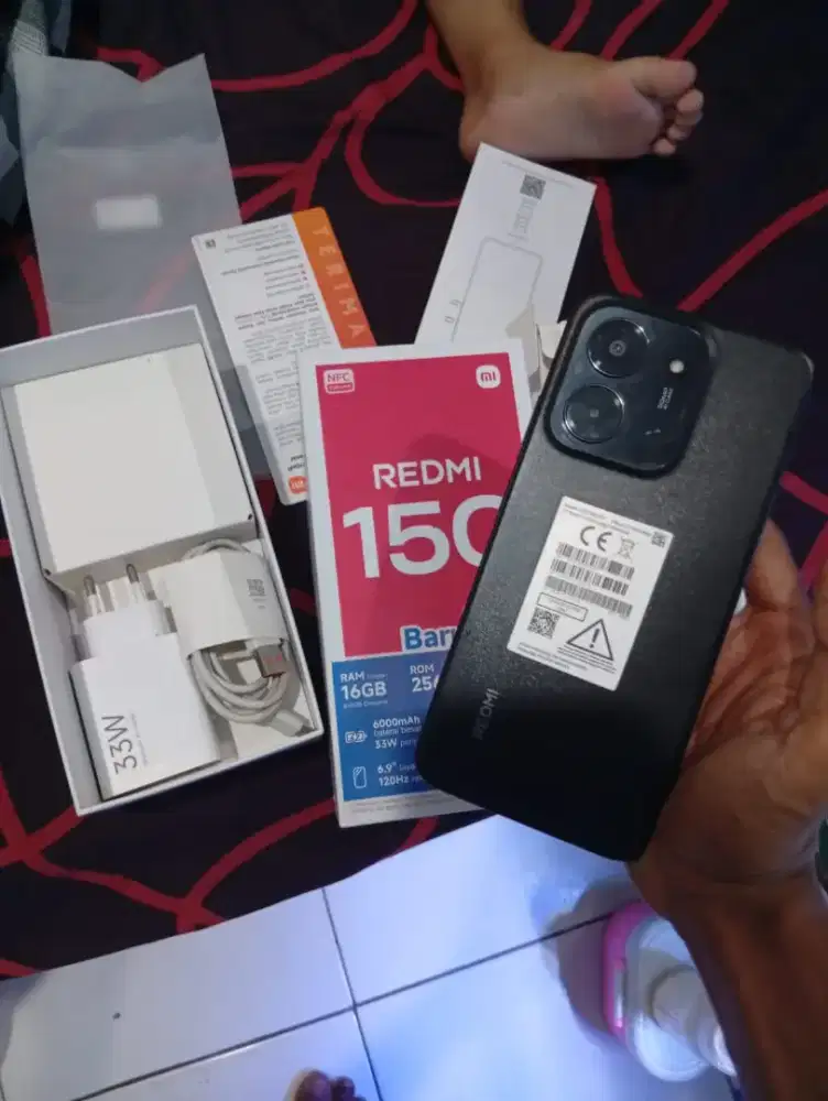 XIAOMI REDMI 15C NFC RAM 8+8/256 MULUS FULLSET ORI