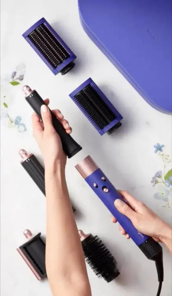 Dijual DYSON Airwrap Coanda HS05 Original Secone Blue Copper Second