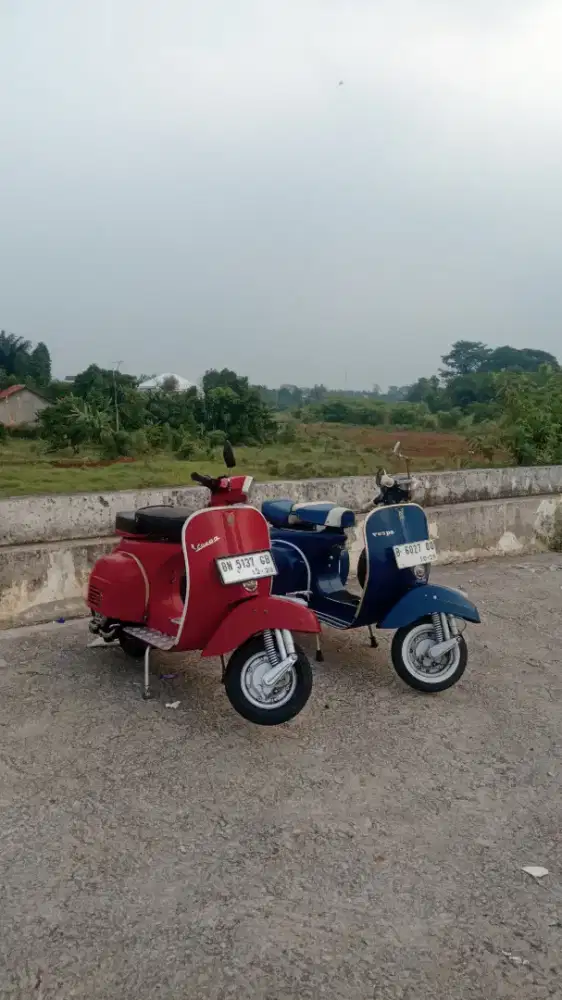 Jual vespa super 1973