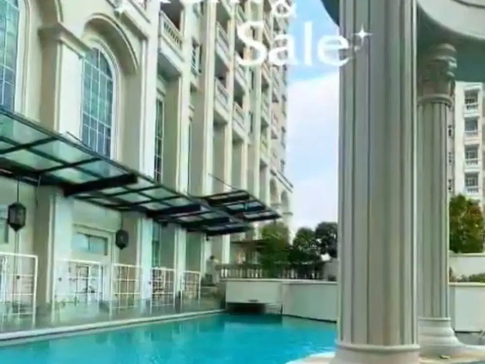 Apartment bellezza permata hijau jaksel Hadap kolam renang
