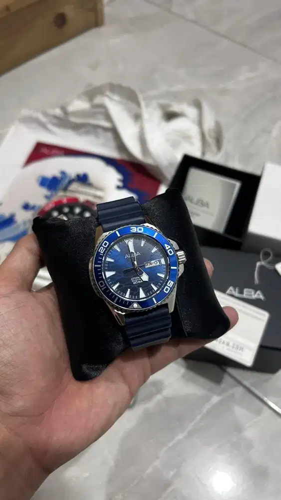 Alba Mechanical A3B025X1 Automatic Men Blue