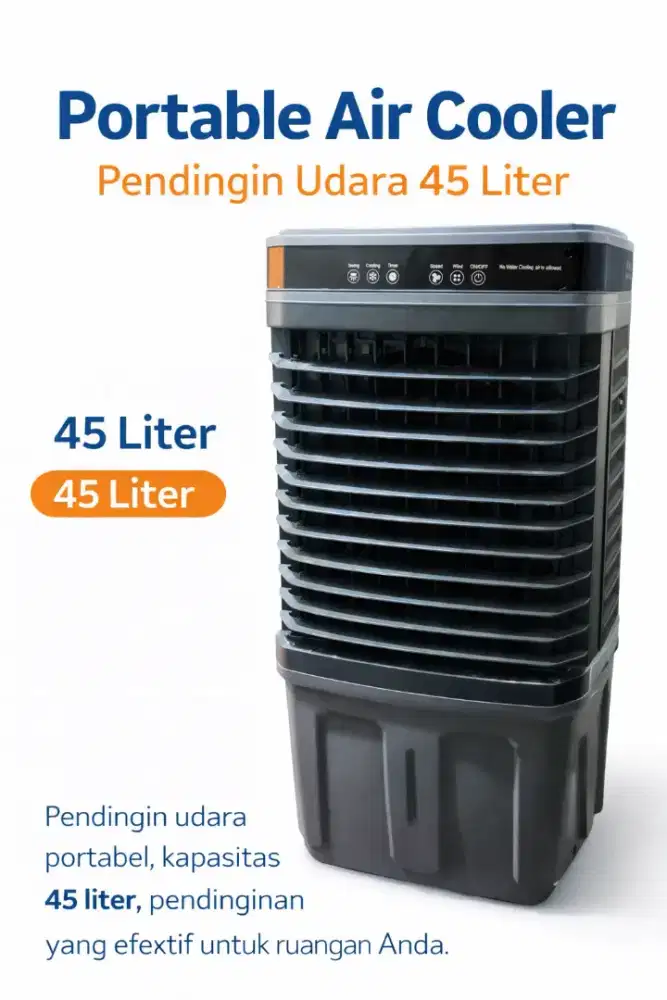 Air Cooler Portable 45 Liter – Dingin Maksimal!