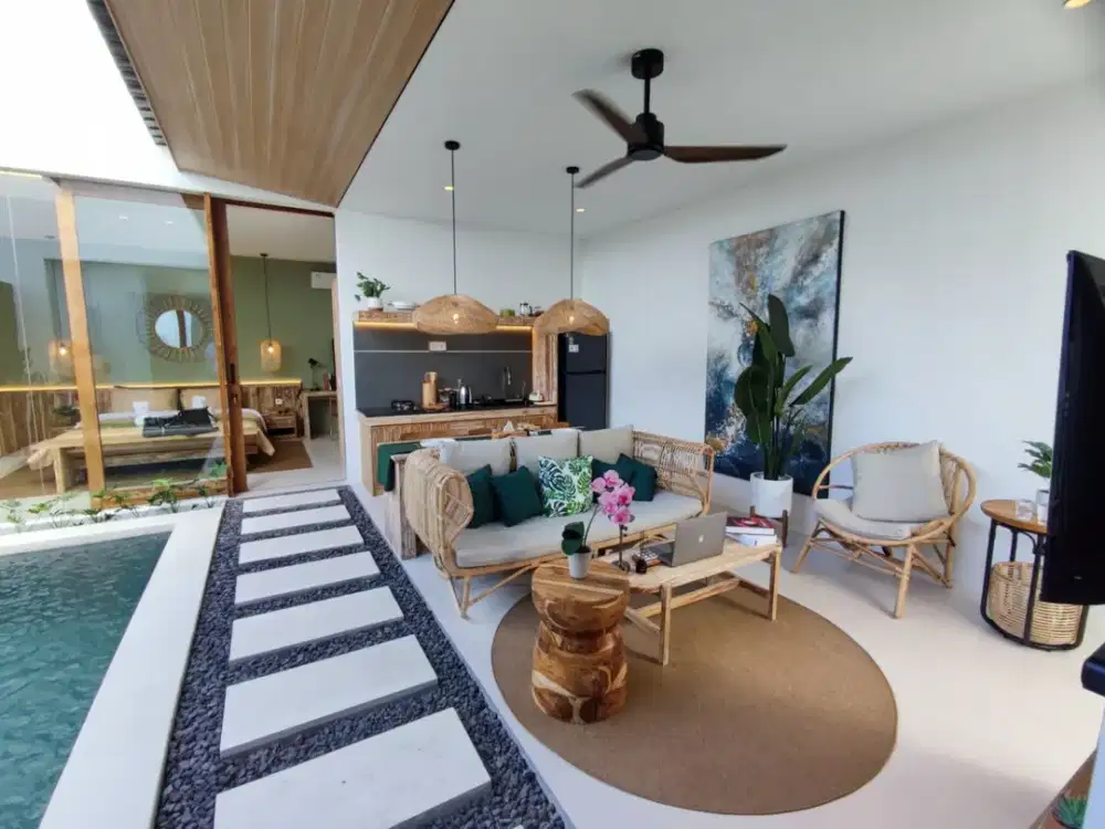 Minimalist 2BR Villa in Kerobokan - Leasehold