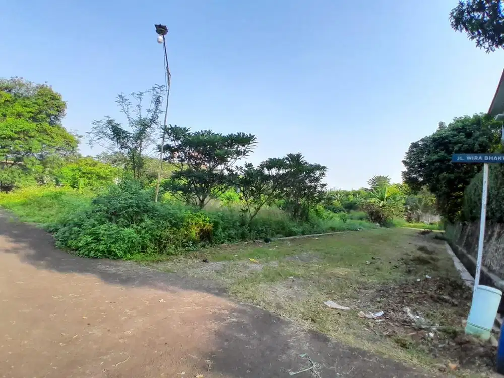 Tanah di jual murah posisi hook luas di komplek wirabakti cibubur