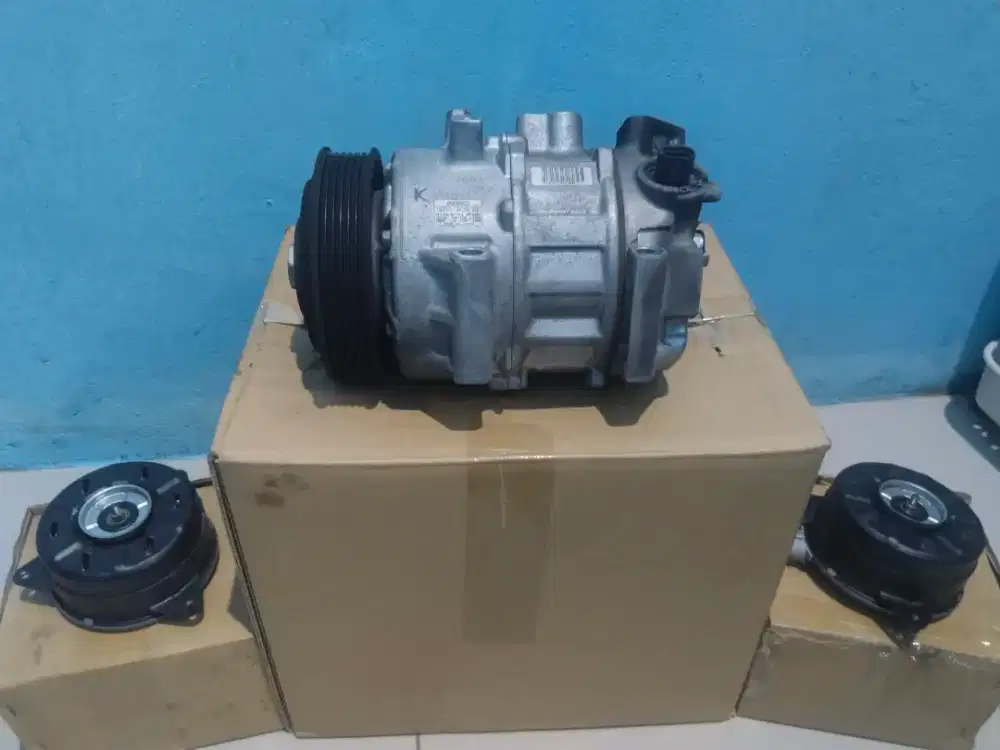 Jual kompresor AC mobil T voxi plus motor fan thun 2021