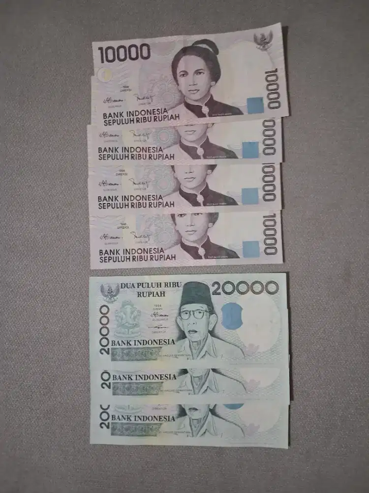 Uang Jadul Tahun 1998