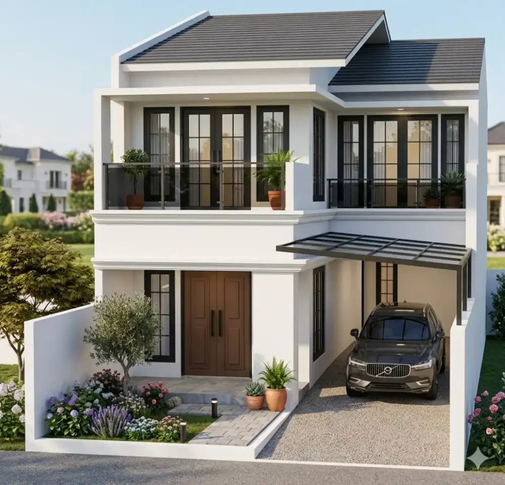 Jual Rumah Modern Minimalis 3 Unit Type 200/167